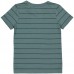 Quapi T-shirt TACO Green Atlantic Stripe